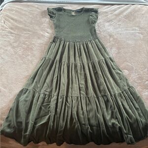 Women’s Merokeety Olive Green Dress